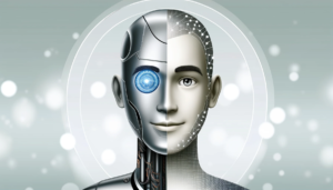 KI robot-human